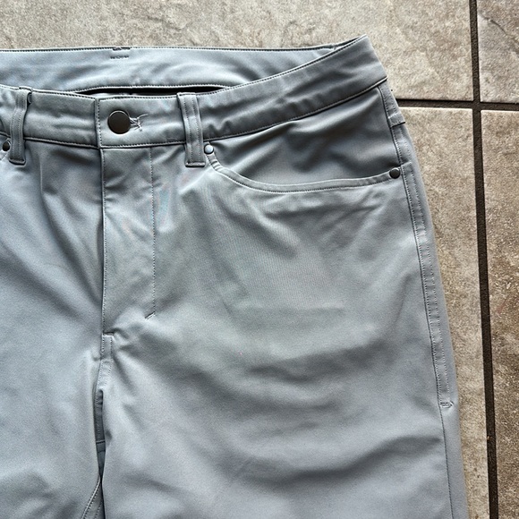 COPY - Lululemon Mens ABC Slim Pants Gray - Picture 3 of 8